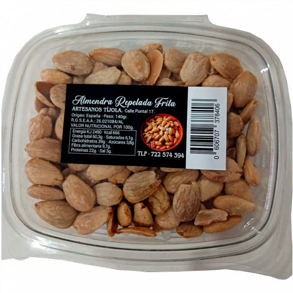Almendra frita Repelada