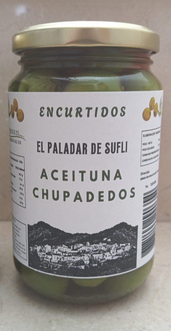 Aceituna chupadedos especial