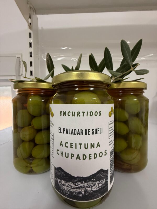 Aceituna chupadedos especial