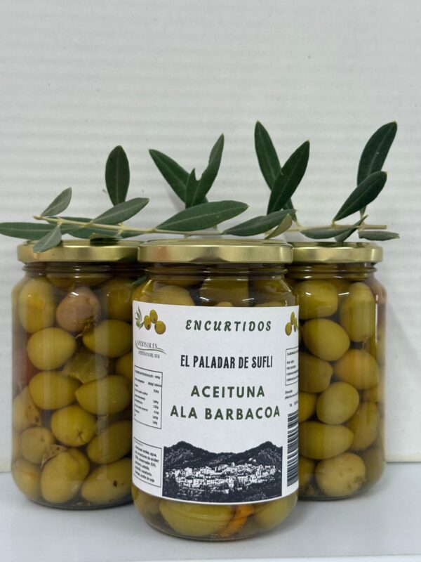 aceituna ala barbacoa